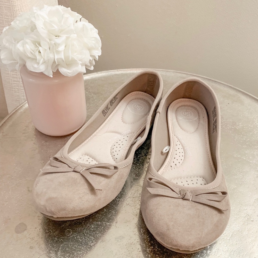 Tan Ballet Flats